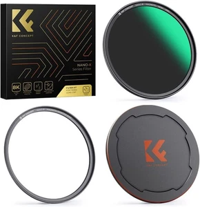 Filtro de lente magnético K&F Concept ND64 anillo básico magnético + tapa de filtro Nano-X - Imagen 1 de 106