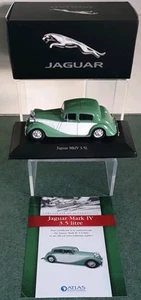 COCHES DEPORTIVOS CLÁSICOS ATLAS EDICIONES JAGUAR MkIV 3,5 L 1:43 4 641 116 EN CAJA + CERTIFICADO DE AUTENTICIDAD - Imagen 1 de 14