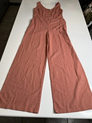 Mono para mujer a rayas de pierna ancha de Bailey’s Blossoms talla M (#L107) Foto 1 de 4