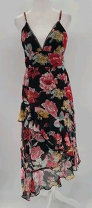 Maxi Vestido Y2K Babydoll Fairygoth Pequeño Puro Floral Encaje Asimétrico - Imagen 1 de 14