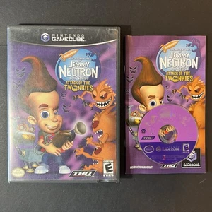 Jimmy Neutron Boy Genius Attack of the Twonkies Gamecube manuale completo testato - Foto 1 di 6