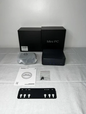 Mini PC Intel N100 16GB RAM 512GB SSD Win 11 4K HDMI WiFi BT Desktop
