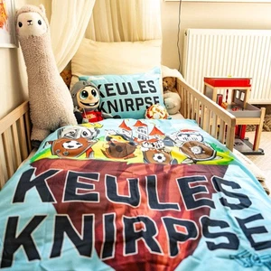1. FC Union Berlin Bettwäsche Kinder Kinderbettwäsche Keules Knirpse Mit Beutel - Bild 1 von 5