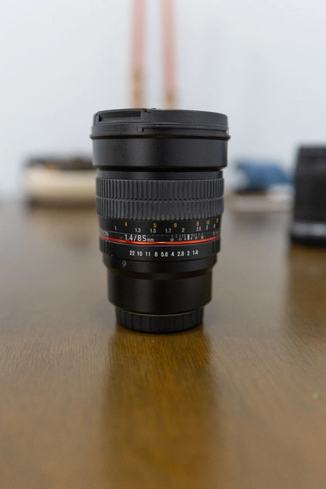 Rokinon 85mm f/1.4 Full Frame Lens for Micro Four Thirds LN - Image 1 of 4