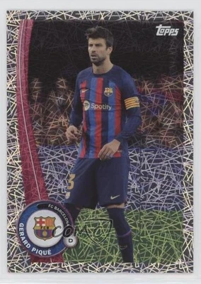 2022-23 Topps FC Barcelona Fan Set Electro Gerard Pique #BA-3 - Image 1 of 2
