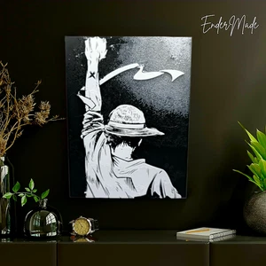One Piece Luffy Poster | Anime Wall Art Decor | Homemade Anime Gift - Picture 1 of 7