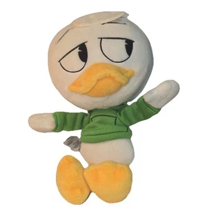 Disney Store Duck Tales Louie Plush Stuffed Animal 2018 Green Shirt 11” EUC - Picture 1 of 4