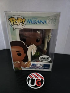 Funko Pop! Disney Moana Maui Bam Exclusive Vinyl Figur 219 mit Protektor  - Bild 1 von 6