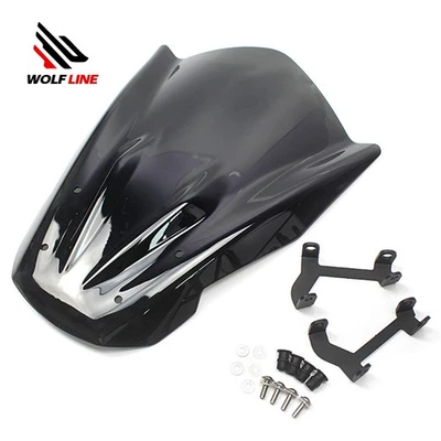 Parabrisas WOLFLINE con soporte para Yamaha MT-07 FZ-07 2013-2017 Winscreen Foto 1 de 4