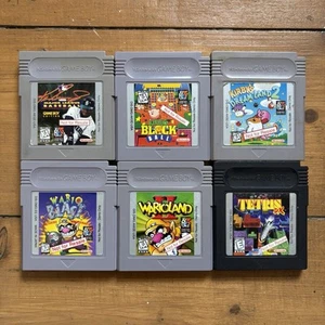 Nintendo Gameboy Not For Resale NFR Demo Kiosk Carts Games Bundle - Rare! - Picture 1 of 20