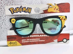Pokemon schwarze PIKACHU Kinder Sonnenbrille neu! UV SCHÜTZENDE SCHLAGFESTE GLÄSER - Bild 1 von 5
