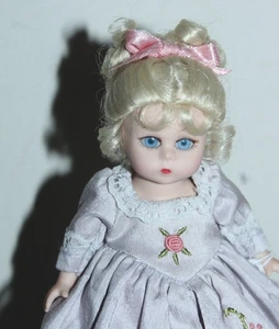 Vintage MADAME ALEXANDER All Bisque Little Doll LILAC ROCOCO LADY Lot R - Picture 1 of 4