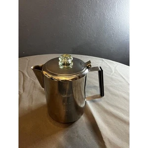 Stove Top Percolator Yosemite Coffee Pot Maker Stainless Steel 9-Cup - Picture 1 of 3