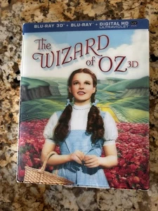 THE WIZARD OF OZ Blu-Ray + Blu-Ray 3D + Digital HD Ultraviolet Lenticular Cover - Picture 1 of 5