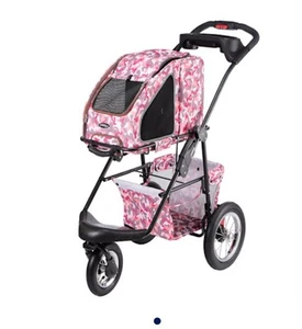 Petique 5-in-1 PET Carrier W Stroller W Top Handle, Backpack, Luggage RSPV $475 - Picture 1 of 3