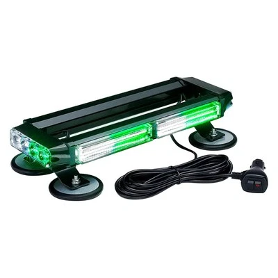Xprite Pursuit COB Series 14.5" White/Green Magnet Mount LED Light Bar - Imagem 1 de 4