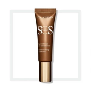 Clarins SOS Face Primer 1oz Enhances Deep Skin Tones Preps & Moisturizes 07 Moch - Picture 1 of 1