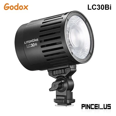 Godox LC30Bi Litemons 3200K-6500K LED Photography Light for Livestreaming pe66 - Image 1 of 4