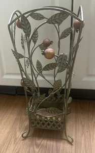 Tole Fruit Umbrella Stand - Picture 1 of 4