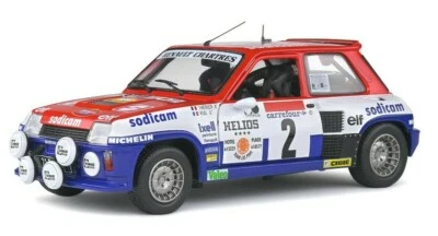 SOLIDO COMPETITION 1:18 AUTO DIE CAST - RENAULT 5 TURBO #2 ANTIBES 1983 S1801310 - Immagine 1 di 3