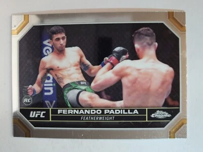 2024 Topps Chrome UFC - #35 FERNANDO PADILLA (RC) - Image 1 of 2