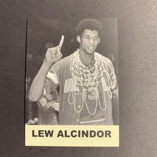 Lew Alcindor/Kareem Abdul-Jabbar ~ Promo Card ~ #15 Baseball Card Kingdom