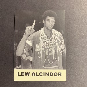 Lew Alcindor/Kareem Abdul-Jabbar ~ Promo Card ~ #15 Baseball Card Kingdom