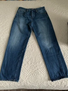 J. Crew Jeans Women's 27 Slouchy Boyfriend Bright Indigo Wash 100% Cotton BA643 - Picture 1 of 5