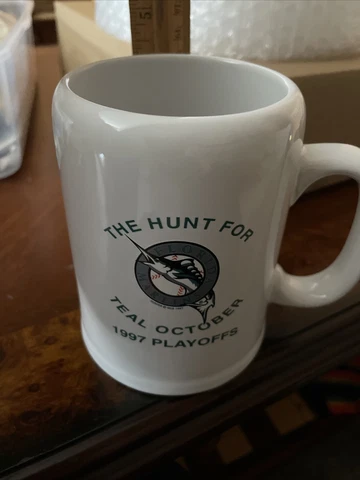 Florida Marlins 1997 Playoffs “Hunt For Teal October” Tankard Cover