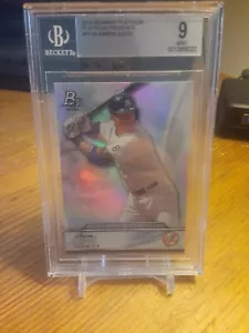 2016 Bowman Platinum Presence Aaron Judge #PP-25 Beckett MINT 9 - Picture 1 of 5