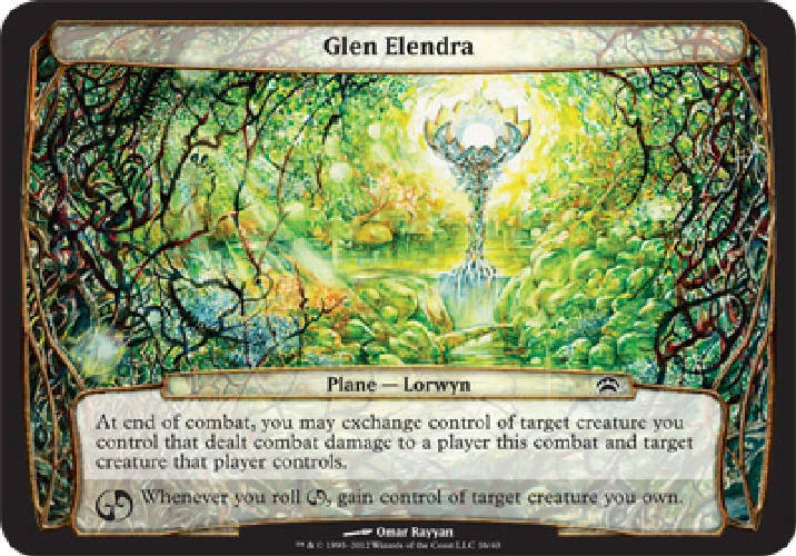 GLEN ELENDRA (OVERSIZE) Planechase 2012 MTG Magic the Gathering Cards DJMagic - Image 1 of 1