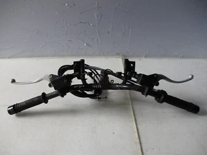 Manubrio Sterzo Manopole Pompe Leve Freno Pompa Honda SH 300 2006 2010 Handlebar - Foto 1 di 12
