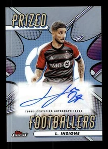 2023 Finest MLS #PFA-LI L. Insigne Prized Footballers Auto - Bild 1 von 2