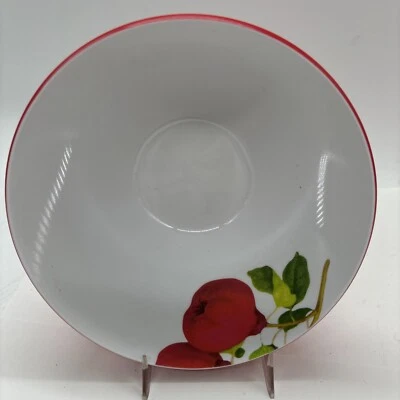 Set Of 5 Cynthia Rowley Whim Melamine Fruit/Salad Bowls Red Blue Pink 6” Preown - Image 1 of 4