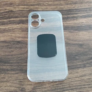Funda Silicona Magnética Transparente para iPhone 16 - Funda Magnética Premium Soporte Coche - Imagen 1 de 6