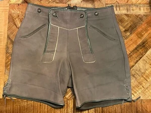 Graue hochwertige Vollrind-Trachthose, Gr.M, Sehr Guter Zustand und Qualität - Bild 1 von 5