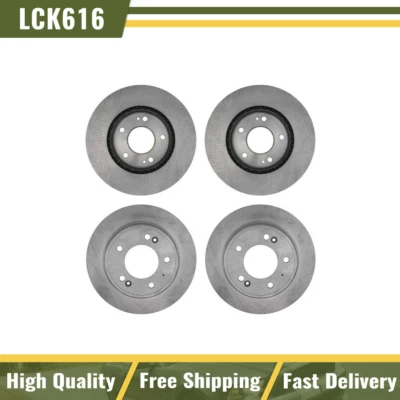 Rotores de freno delanteros y traseros Raybestos R-Line para Hyundai Elantra Coupé 2013 2014 Foto 1 de 4