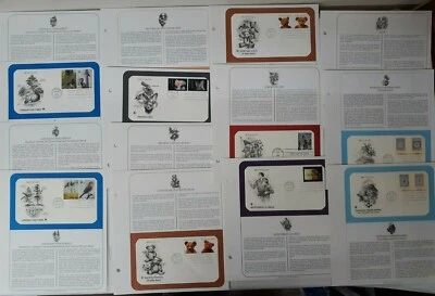 Year 2002 Lot of 12 First Day Covers FDC Stamps Lot LONGLEAF FOREST, Love, Bears - Image 1 of 4