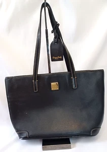 DOONEY & BOURKE Kieselmaserung Leder Charleston schwarz braucht Pflege/tlc - Bild 1 von 17