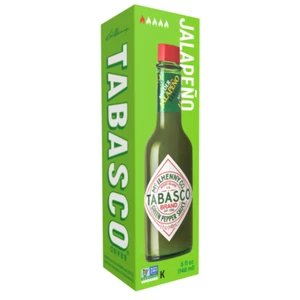 Tabasco ® Marke Original Sauce Grün Jalapeno Pfeffer Mild Scharf, 2 Fl Oz 1 Packung - Bild 1 von 7