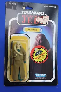 Star Wars Return of The Jedi 1983 BIB FORTUNA Action Figure Carded Kenner Mfg NR - Picture 1 of 11