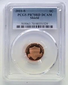 2011 "S" PCGS 70 RD DCAM Proof Lincoln Cent - Picture 1 of 2