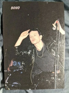 RECORTE DE PÓSTER PINUP DE PÁGINA COMPLETA U2 / BONO LIVE / REVISTA DE 1980 (7) - Imagen 1 de 1