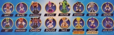 SONIC THE HEDGEHOG 3D FIGURINES COLLECTION - Immagine 1 di 2
