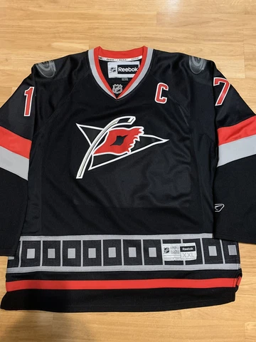 Carolina Hurricanes Rod Brindamour Reebok Alternate Black Hockey Jersey XXL Cover