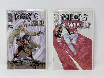 Deathblow And Wolverine #1 & 2 (1996) Image/Marvel Comics - Complete Set Lot - Image 1 of 4
