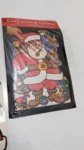 HALLMARK Dress Santa Claus ADVENT CALENDAR Vintage COUNTDOWN TO CHRISTMAS New - Picture 1 of 6