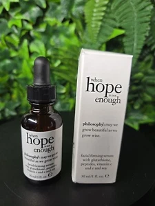 philosophy When Hope Is Not Enough Facial Firming Serum 1 fl oz - Picture 1 of 5
