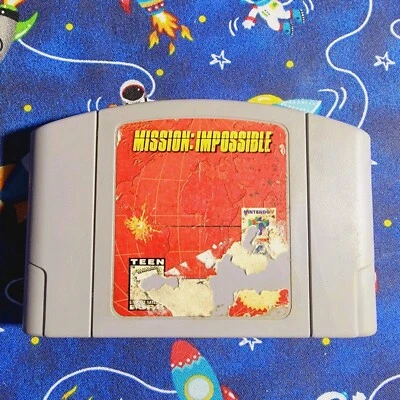 Mission Impossible 64 Nintendo 64 N64 OEM Official Original Authentic Tested! - Image 1 of 2
