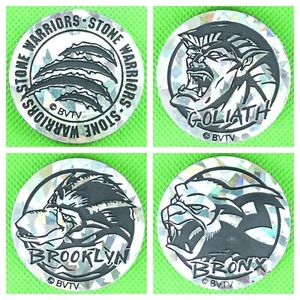 Lot of 4 Gargoyles Authentic POG Kini Slammers The World Pog Federation 1995 WPF - Picture 1 of 2